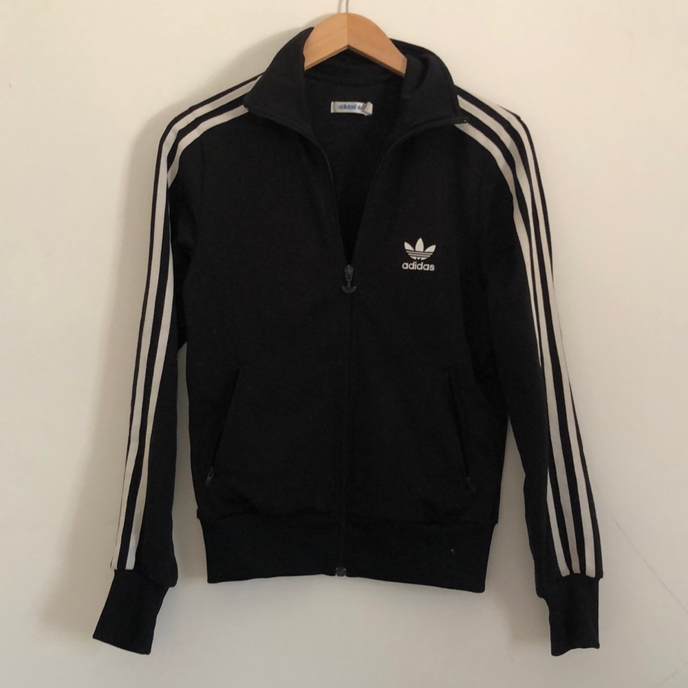 Adidas Women’s Track Jacket in Black